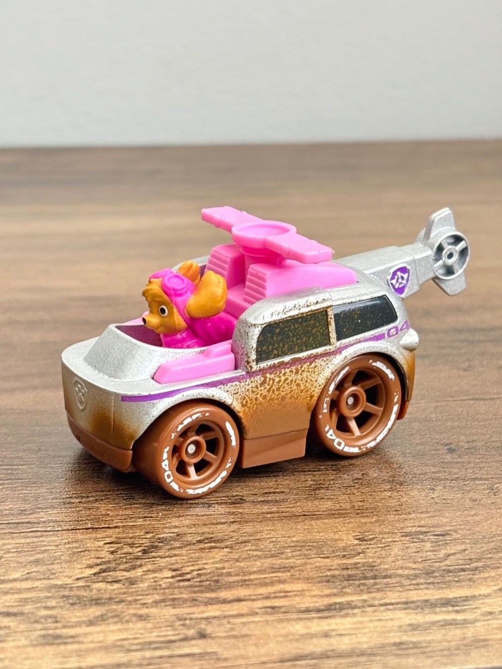 Paw Patrol True Metal Skye Off Road Die Cast Vehicle Muddy Car Toy Plane
